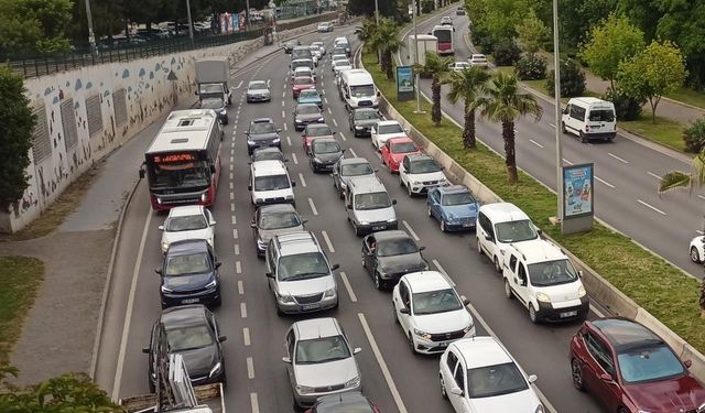 Samsun’daki taşıt sayısı 460 bini geçti