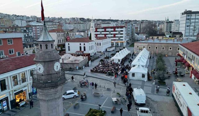 Samsunluları buluşturan iftar sofrası