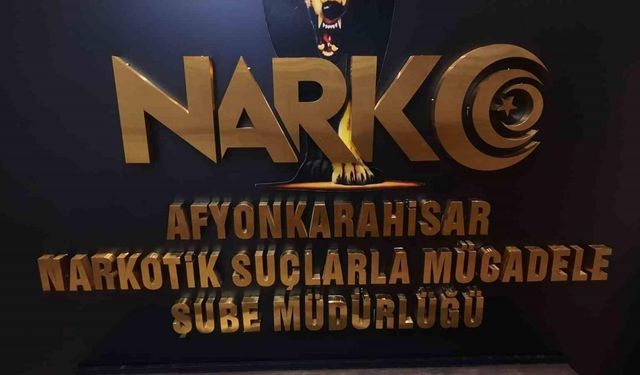 Sanayi sitesindeki dükkana uyuşturucu baskını