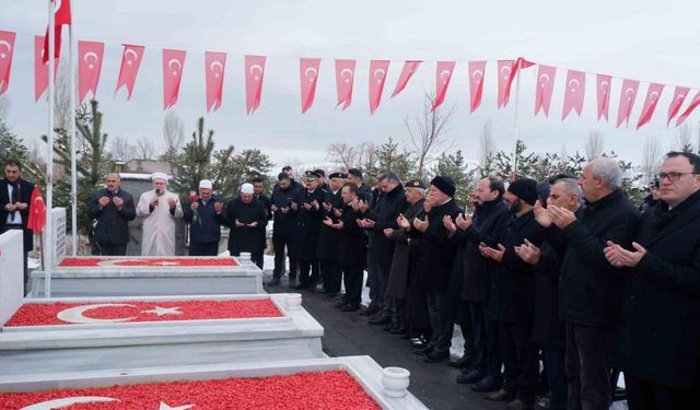 Şehitlerimiz Erzurum’da şükran ve rahmetle anıldı