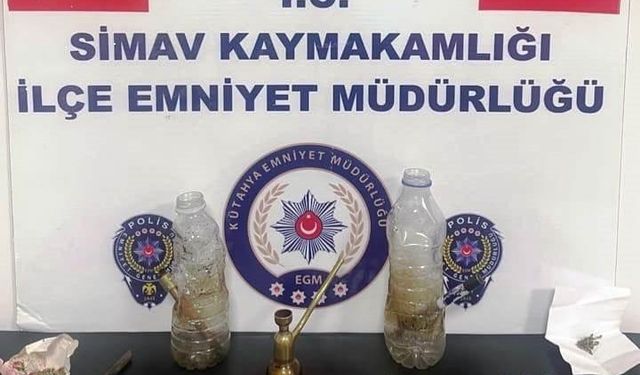 Simav’da uyuşturucu operasyonu: 3 gözaltı