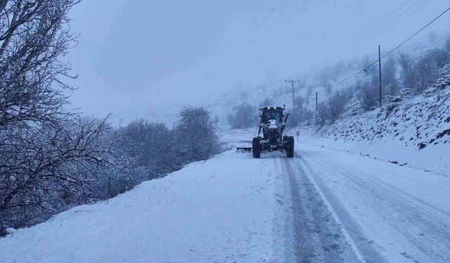 Sivas’ta 109 köy yolu ulaşıma kapandı