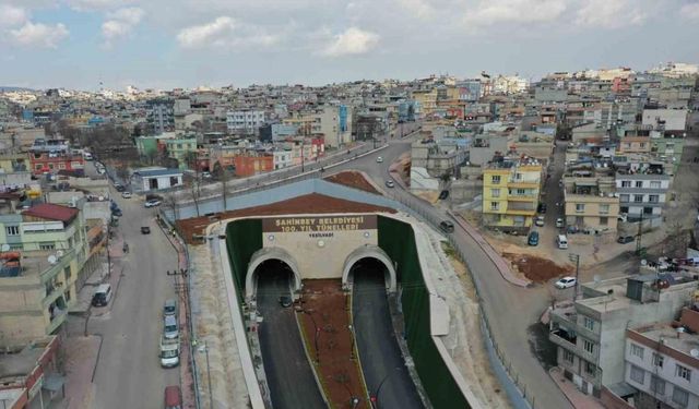 Tahmazoğlu “Şahinbey Belediyesi 100. Yıl Tünelleri 15 Mart’ta açılıyor”