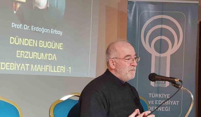 TDED’den bir vefa örneği; “Dünden Bugüne Erzurum’da Edebiyat Mahfilleri”