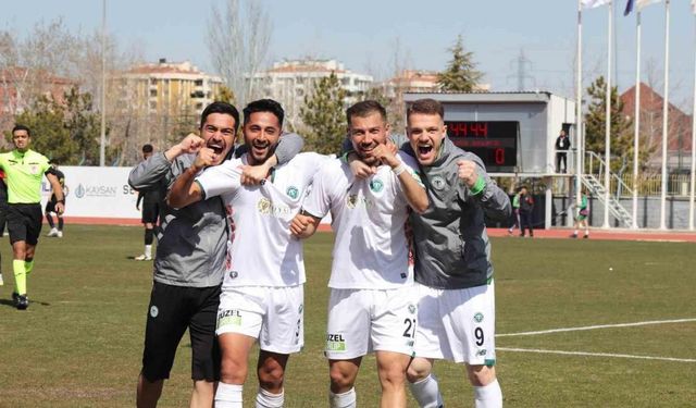 TFF 3. Lig: 1922 Konyaspor: 4 - Bayburt Özel İdaresi: 0