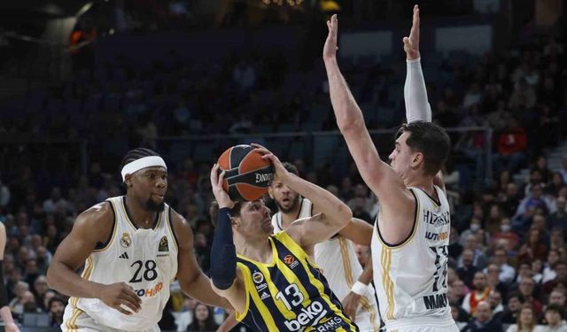 THY Euroleague: Real Madrid: 79 - Fenerbahçe: 89