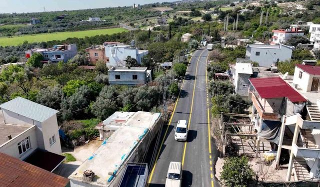 Toroslar’daki yol çalışmaları tamamlandı