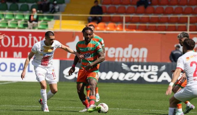 Trendyol Süper Lig: Alanyaspor: 1 - Kayserispor: 0 (Maç sonucu)