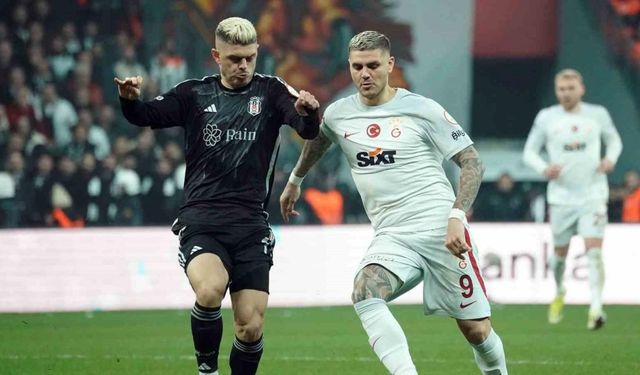 Trendyol Süper Lig: Beşiktaş: 0 - Galatasaray: 1 (Maç sonucu)