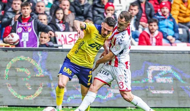 Trendyol Süper Lig: Samsunspor: 2 - MKE Ankaragücü: 1 (Maç sonucu)