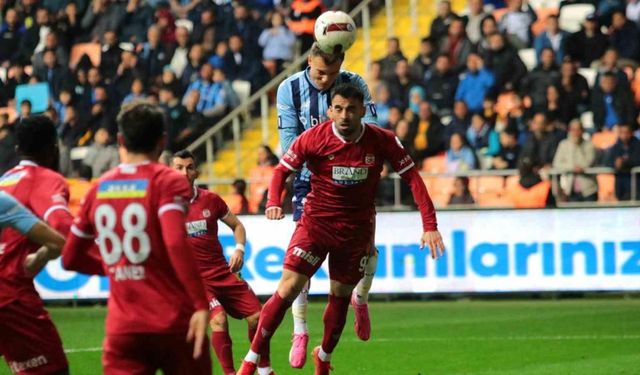 Trendyol Süper Lig: Y. Adana Demirspor: 4 - Sivasspor: 1 (Maç sonucu)