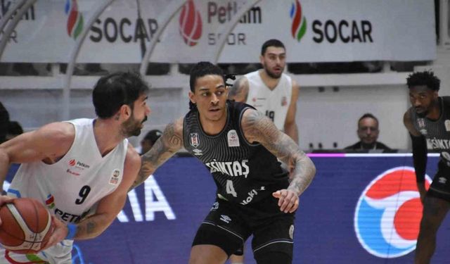 Türkiye Sigorta Basketbol Süper Ligi: Aliağa Petkimspor: 58 - Beşiktaş: 70