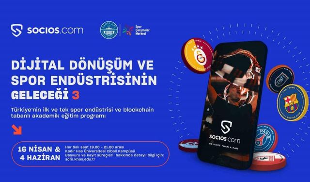 Türkiye’nin ilk ve tek spor & blockchain eğitimi başlıyor