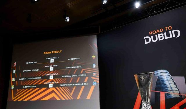 UEFA Avrupa Ligi’nde çeyrek final ve yarı final eşleşmeleri belirlendi