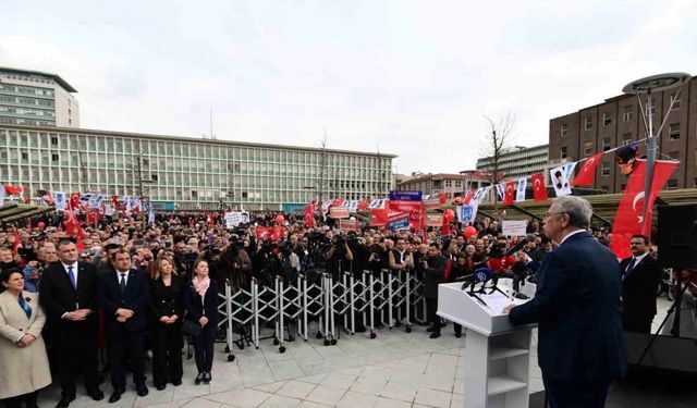 Ulus 100. Yıl meydanı açıldı