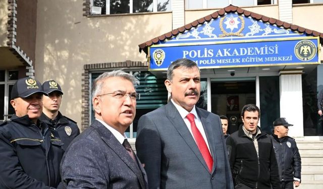 Vali Çiftçi’den Polis Meslek Eğitim Merkezi’ne ziyaret