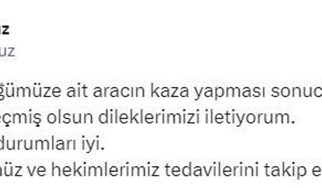 Vali Yavuz, kaza yapan polislerin sağlık durumlarının iyi olduğunu açıkladı