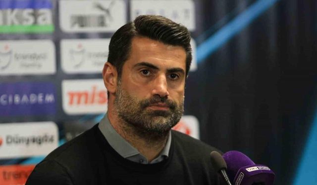 Volkan Demirel: "Çok önemli bir haftayı 3 puanla kapattığımız için mutluyuz"