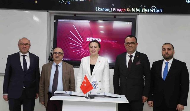 Yapılan işbirliği ile finansal okuryazarlık ve staj fırsatları öğrencileri bekliyor