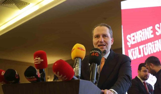 Yeniden Refah Partisi Genel Başkanı Erbakan: "Ahlaklı belediyecilik merhamettir"