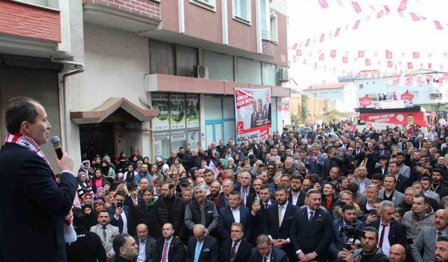 YRP Genel Başkanı Erbakan: "Adım adım iktidara yürüyoruz"