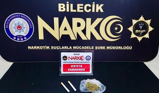 Zehir taciri 15,52 gram uyuşturucu madde ile yakalandı