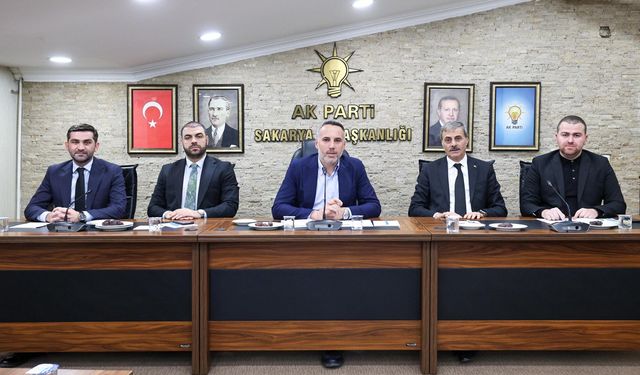 AK Parti Sakarya İl Yönetim Kurulu Toplantısı yapıldı