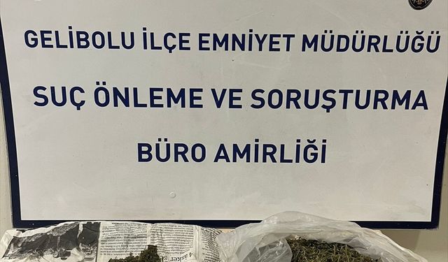 Çanakkale'de uyuşturucu operasyonunda bir kişi gözaltına alındı