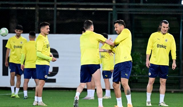 Fenerbahçe, Olympiakos maçının hazırlıklarını tamamladı