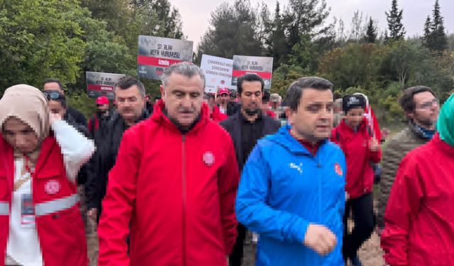 Gelibolu Yarımadası'nda 57. Alay Vefa Yürüyüşü başladı