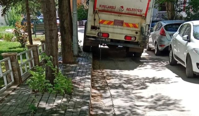 Kırklareli'nde cadde ve sokaklarda temizlik yapıldı