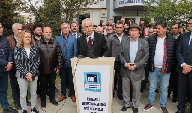 Kırklareli'nde muhasebeci ve mali müşavirler vergi beyanı sürelerinin uzatılmasını talep etti