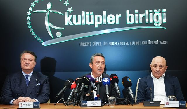 Kulüpler Birliği Vakfı, TFF seçiminin haziran ayı başında yapılmasını istiyor