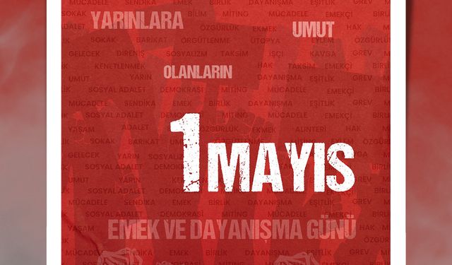 SUBÜ öğrencilerinden 1 Mayıs'a özel online afiş sergisi