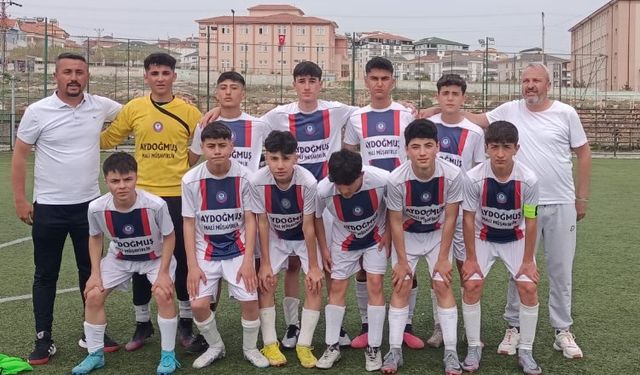 Akdağmadeni Gücü Spor U15 Liginde ilk maçına çıktı