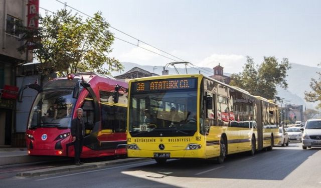 Bursa’da bayram boyunca ulaşım ücretsiz