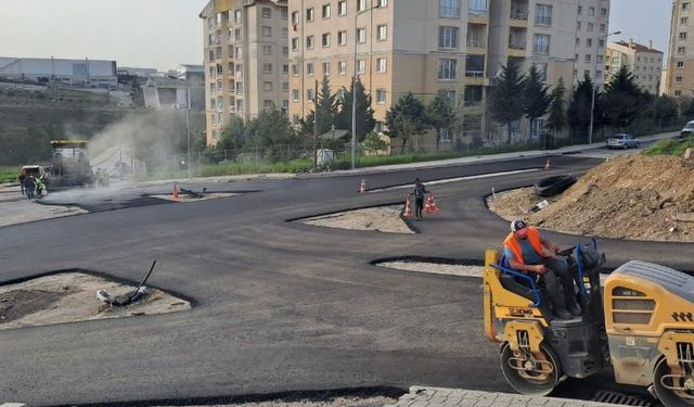 Gebze Kirazpınar'da üstyapı