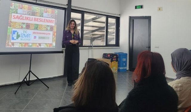 İzmit'te 'sağlıklı beslenme' semineri