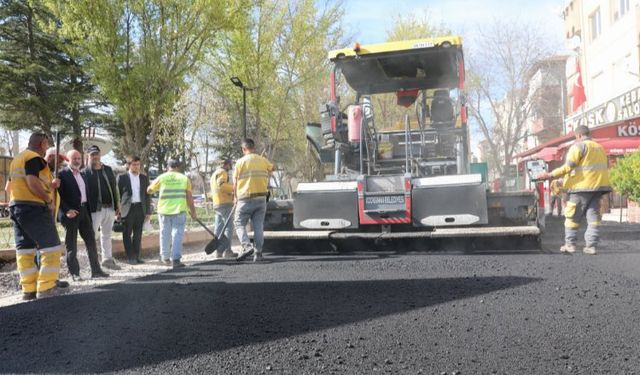 Kayseri Kocasinan'da yenileme çalışmaları