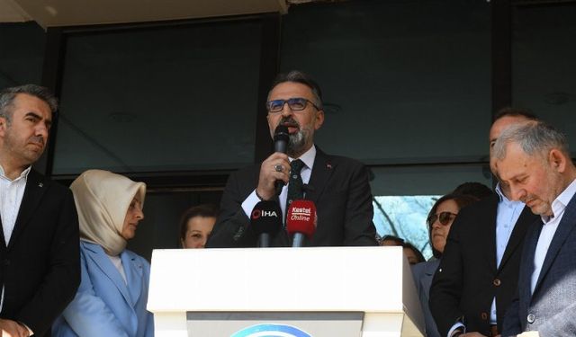 Kestel Belediye Başkanı Ferhat Erol, görevini devraldı