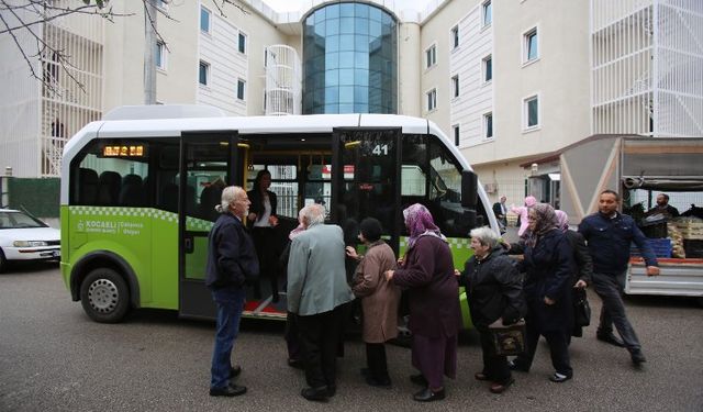 Kocaeli'de 65 yaş üstüne toplu taşımada sınırlama yok