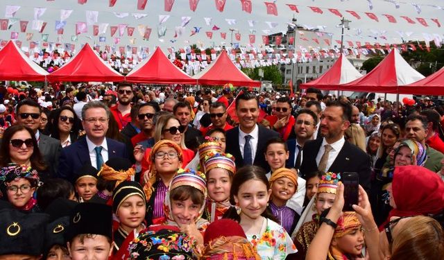 Manisa’da 23 Nisan Coşkusu