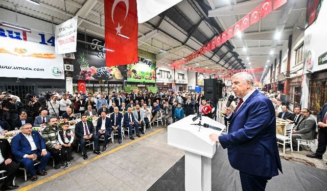 Mansur Yavaş’tan ilk ziyaret Toptancı Hali’ne