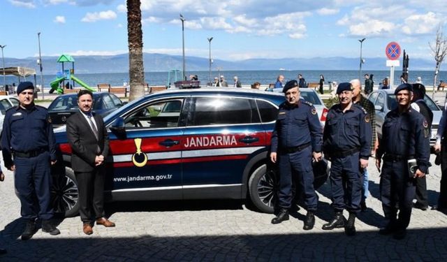 Mudanya Jandarması da 'Togg'landı