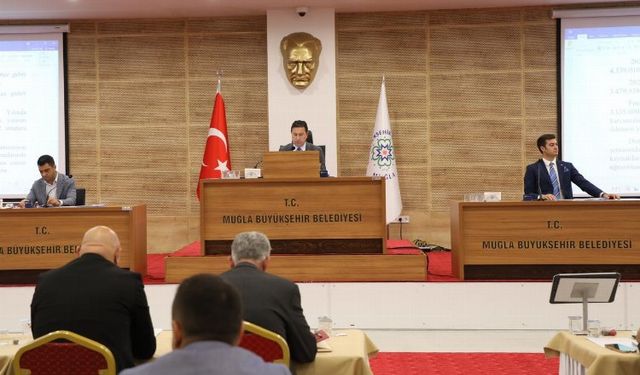 Muğla Büyükşehir'de ilk meclis toplandı