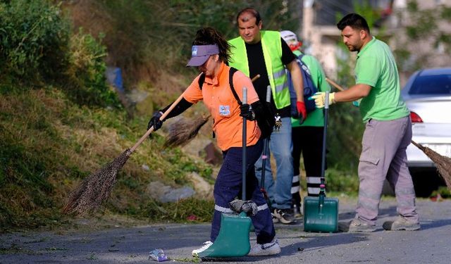 Narlıdere'de temizlik seferberliği