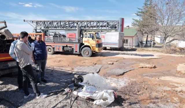 Nevşehir'de yeni su kaynağı bulundu