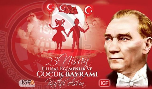 Türkiye 23 Nisan'ı coşkuyla kutluyor