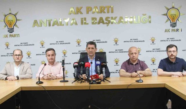 AK Parti İl Başkanı Ali Çetin: "Teleferik kazası adli bir olaydır"