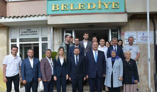 AK Parti İl Başkanı Aydemir’den Başkan Göksel’e ziyaret